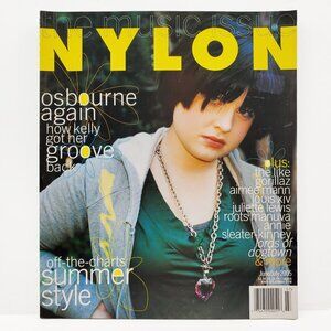 Nylon Magazine Music Issue VTG Jun/Jul 2005 Y2K Fashion Style Kelly Osbourne